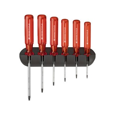 PB Swiss Tools 440 Classic Schraubendrehersatz in Wandhalter, Torx 8 bis 25