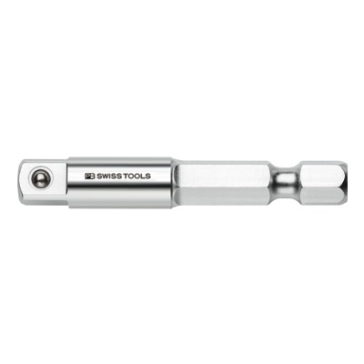 PB Swiss Tools 454 Verbindungsteil fr Einstze, 1/4" Sechskant zu 1/4" Vierkant