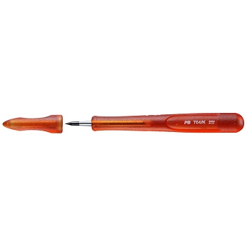 PB Swiss Tools 704.K 4-20 Reissnadel mit Hartmetallspitze und Schutzkappe