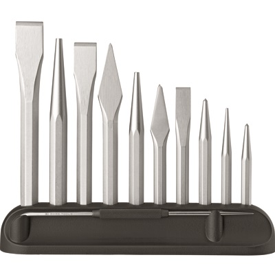 PB Swiss Tools 860.H Grosser Werkzeugsatz mit Tischstnder, 11-teilig