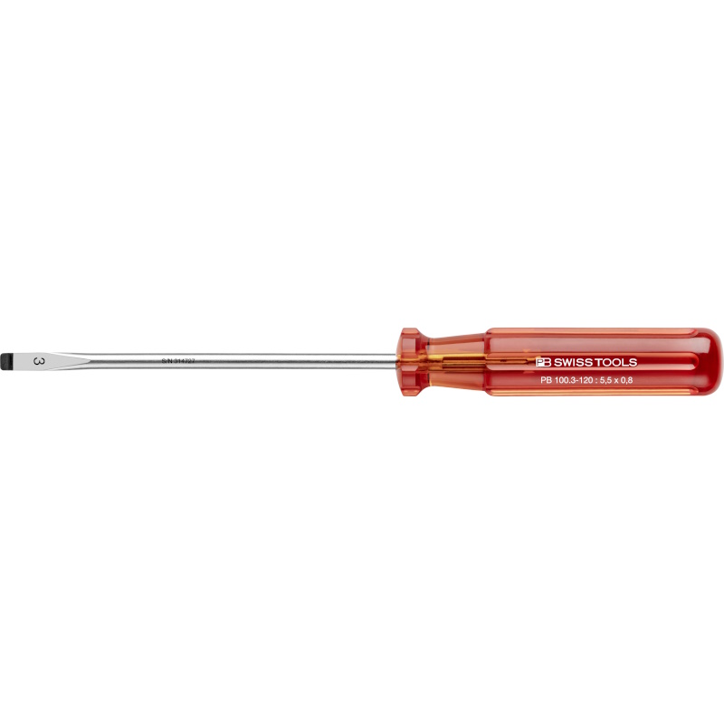 PB Swiss Tools 100.3-120 Classic Schraubendreher, Schlitz Gre 3