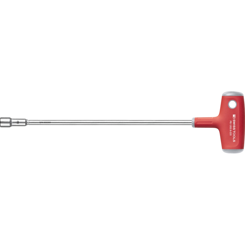 PB Swiss Tools 1202.8-225 Steckschlssel-Schraubendreher mit T-Griff, 8 mm