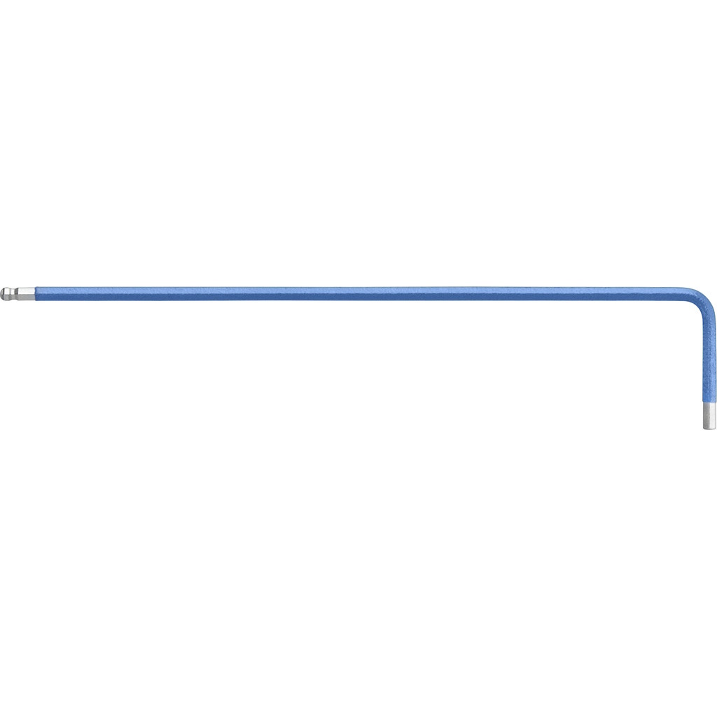 PB Swiss Tools 212Z.L 1/16 SB Winkelschlssel lang mit Kugelkopf, 1/16", himmelblau