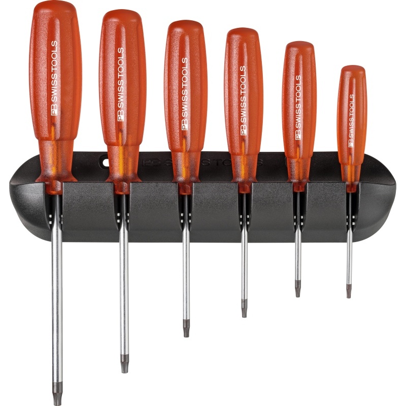 PB Swiss Tools 6440 Multicraft schraubendrehersatz, Torx 8, 9, 10, 15, 20 und 25 in Halter