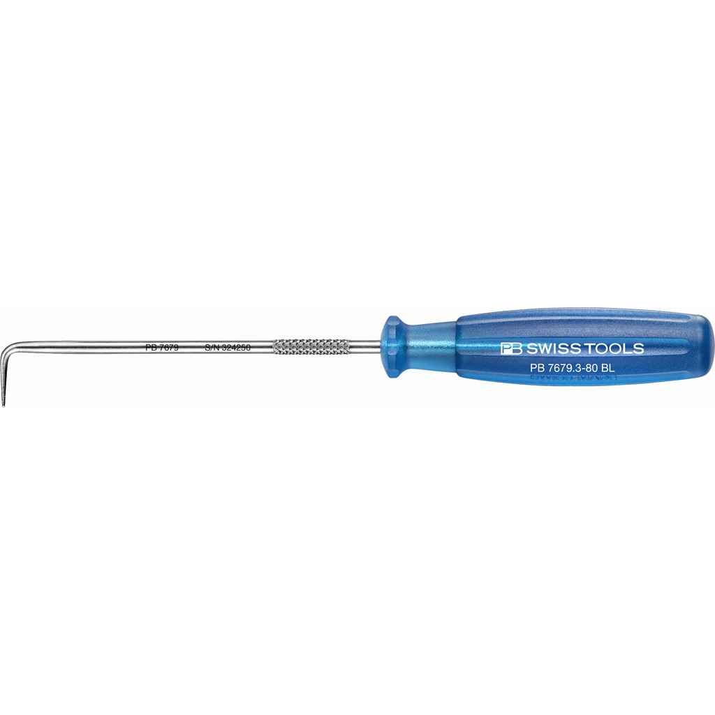 PB Swiss Tools 7679.3-80 BL Picktool 90 gebogen