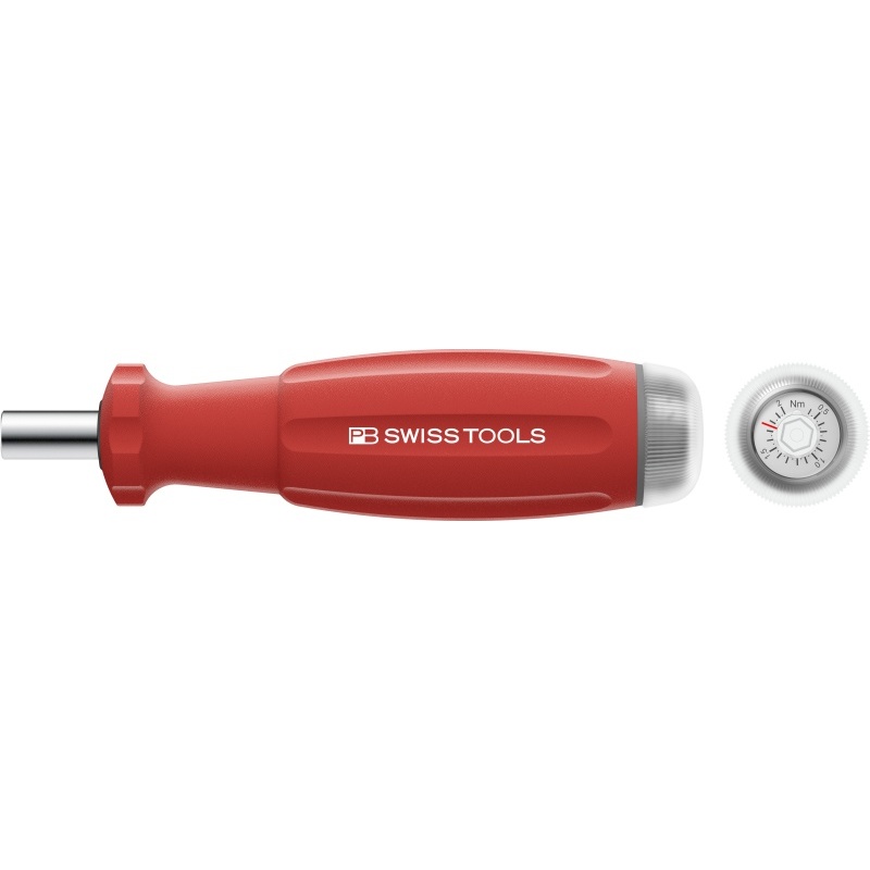 PB Swiss Tools 8317.M 0,4-2,0 Nm MecaTorque Drehmomentgriff mit Bithalter, 0,4 - 2,0 Nm