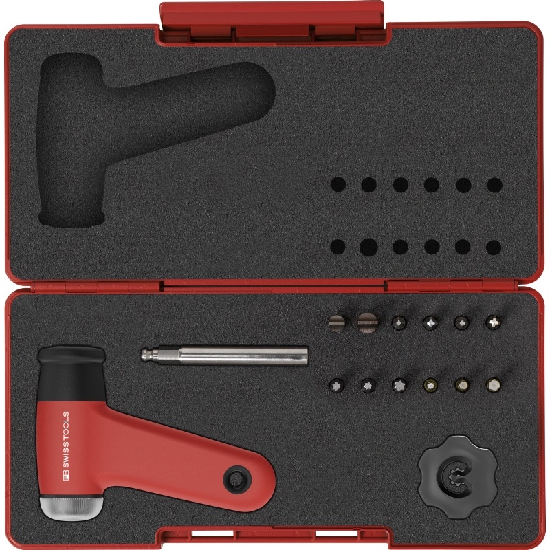 PB Swiss Tools 8326.Set B1 MecaTorque Pistolengriff Satz mit Bits, 3,2 - 16 Nm