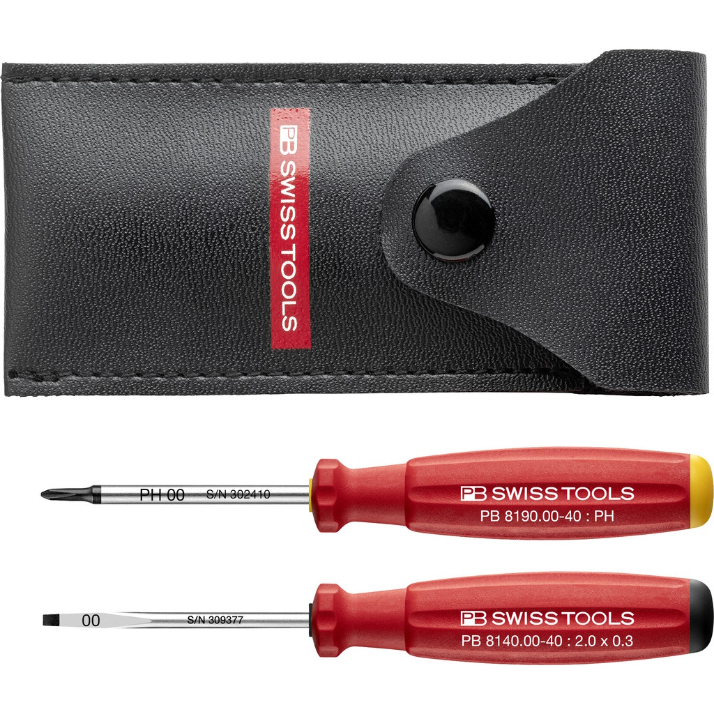 PB Swiss Tools 8535 Schlitz- und PH-Schraubenzieher in Etui