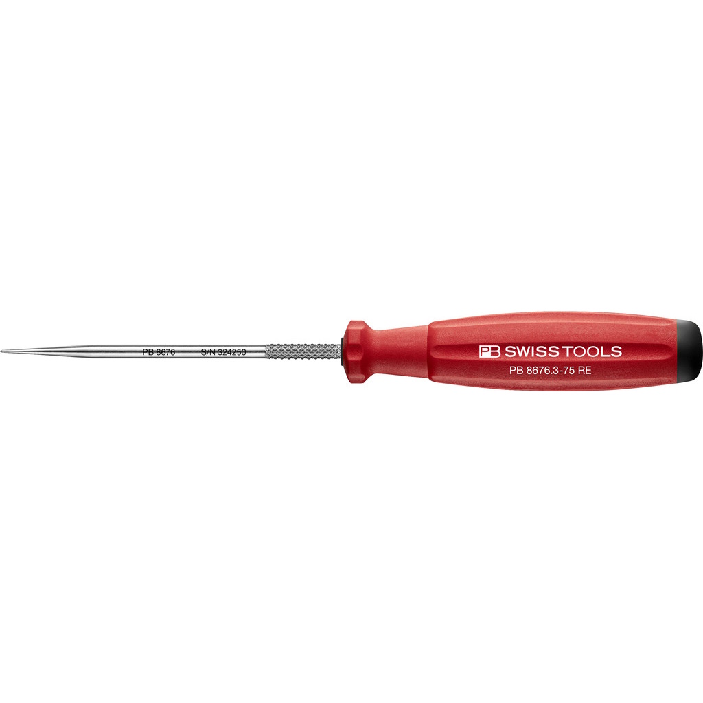 PB Swiss Tools 8676.3-75 RE Picktool SwissGrip gerade