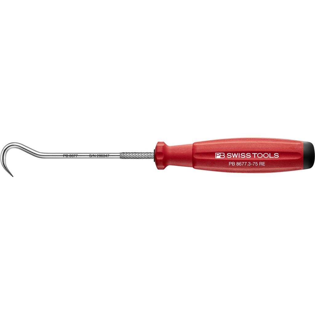 PB Swiss Tools 8677.3-75 RE Picktool SwissGrip mit Haken