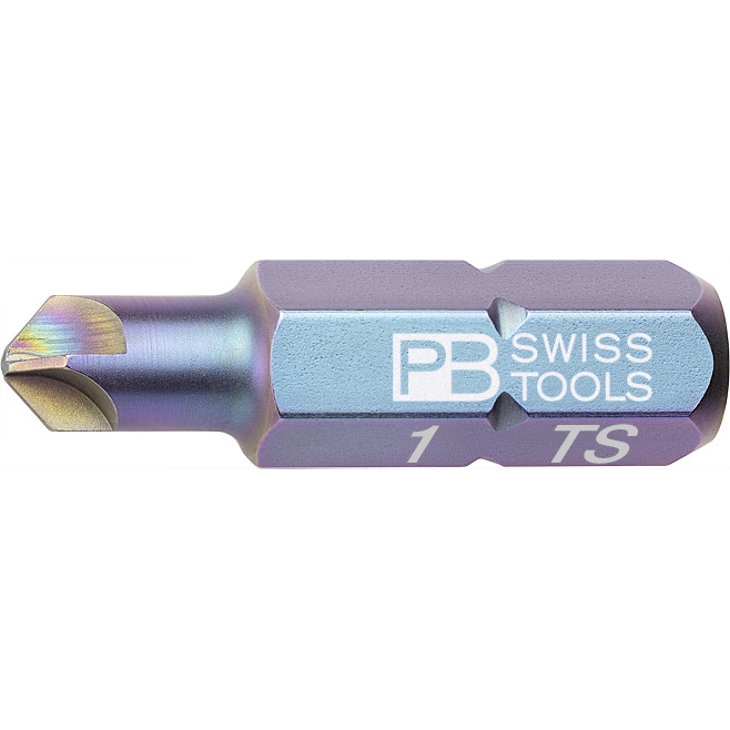 PB Swiss Tools C6.187/1 PrecisionBit Torq-Set, 25 mm lang, gre #1