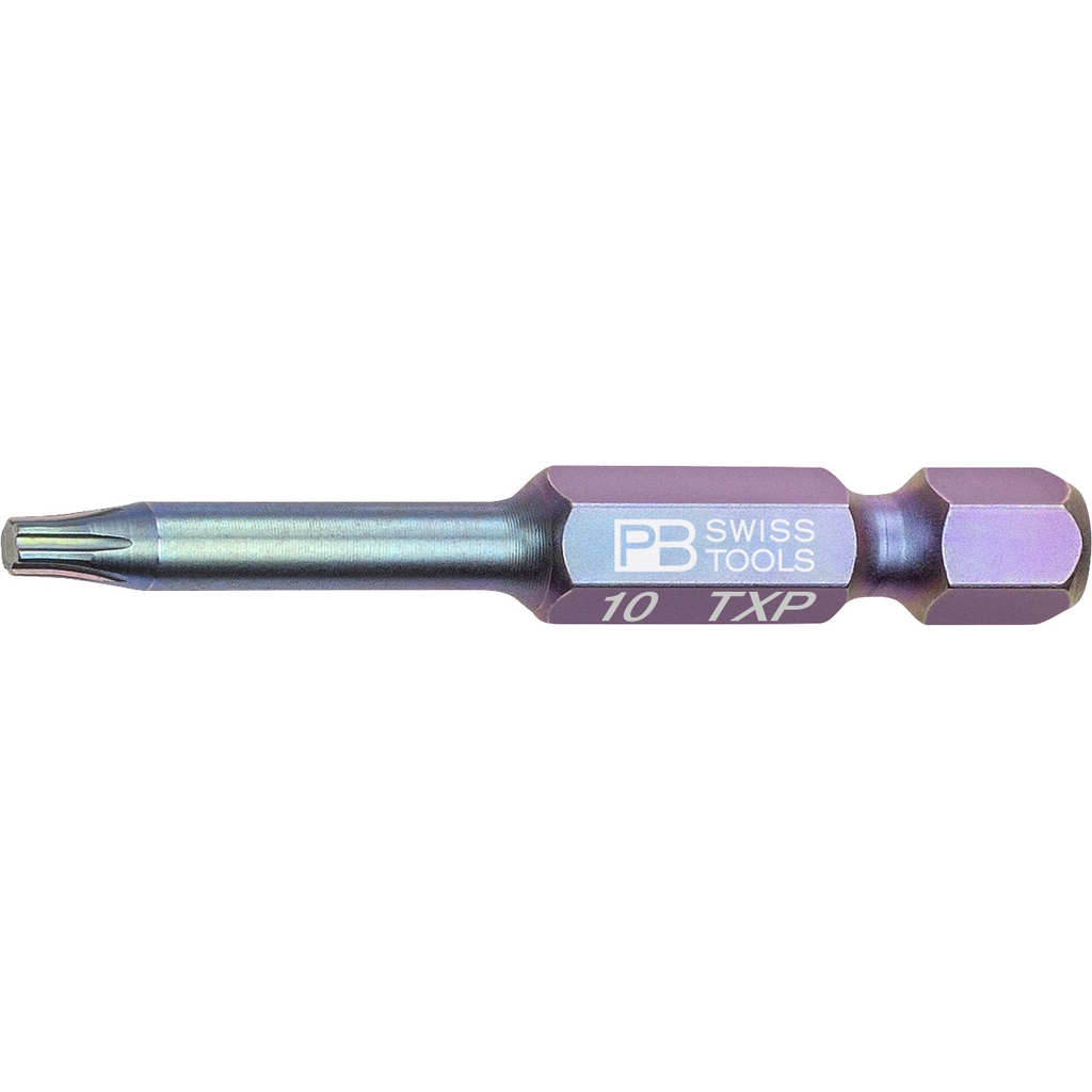 PB Swiss Tools E6.401/10 PrecisionBit Torx Plus, 50 mm lang, gre TXP10