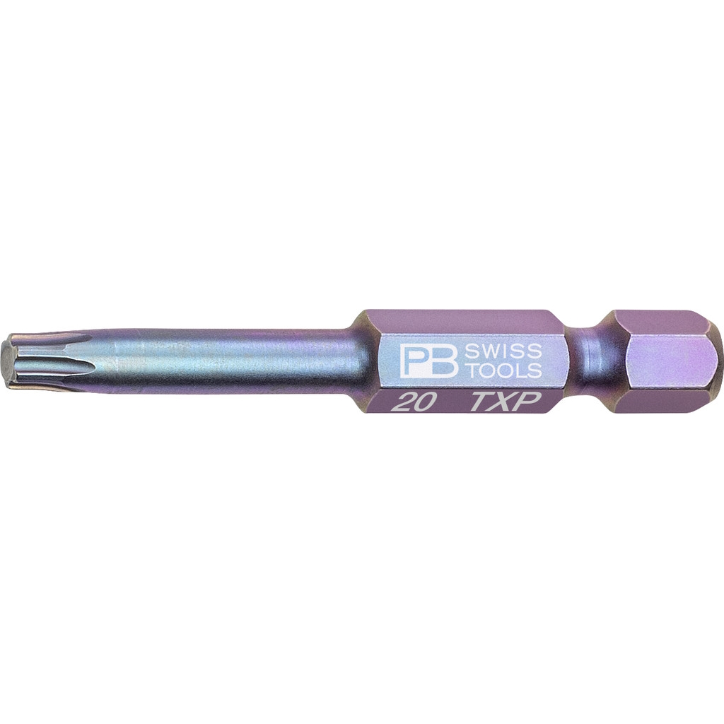 PB Swiss Tools E6.401/20 PrecisionBit Torx Plus, 50 mm lang, gre TXP20