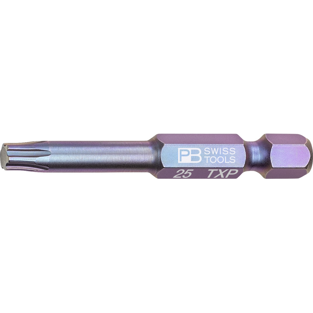 PB Swiss Tools E6.401/25 PrecisionBit Torx Plus, 50 mm lang, gre TXP25