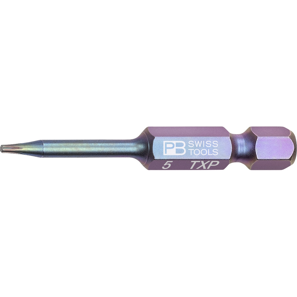 PB Swiss Tools E6.401/5 PrecisionBit Torx Plus, 50 mm lang, gre TXP5