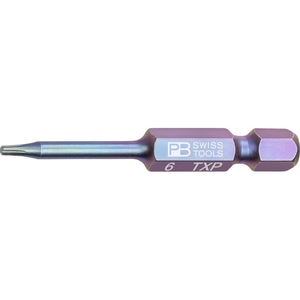 PB Swiss Tools E6.401/6 PrecisionBit Torx Plus, 50 mm lang, gre TXP6