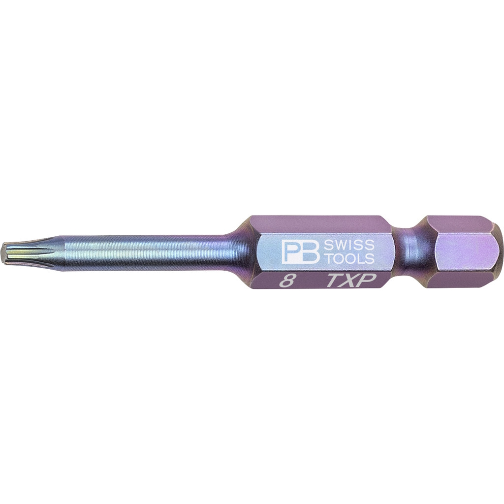 PB Swiss Tools E6.401/8 PrecisionBit Torx Plus, 50 mm lang, gre TXP8