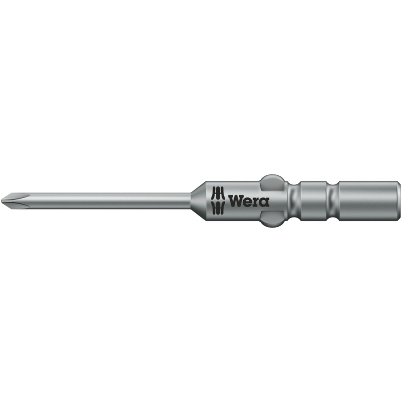 Wera 851/21 J PH 0x2,5x40 Bit Reihe 21 Phillips JCIS, 2,5 mm Schacht, PH0 x 40 mm