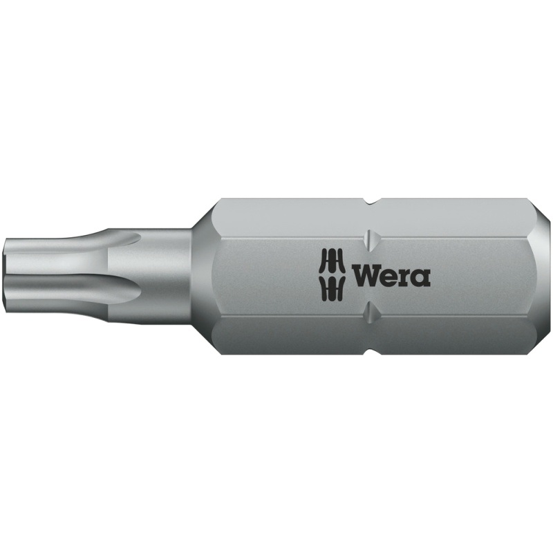 Wera 873/1 30x25 Bit series 1 Five Lobe with borehole 30 x 25 mm