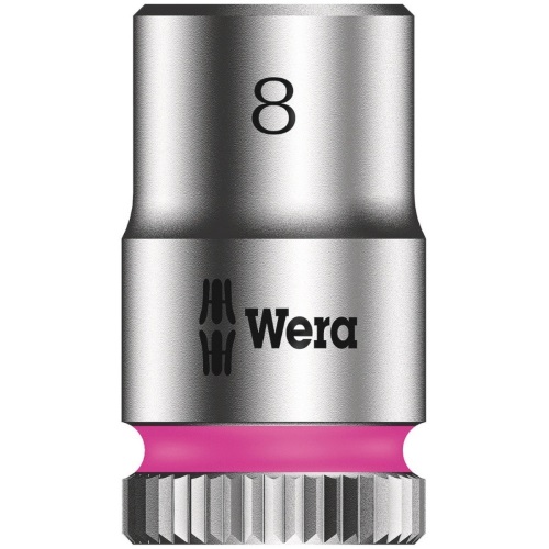 Wera 8790 HMA 8 Zyklop 1/4" socket hexagon 8 mm