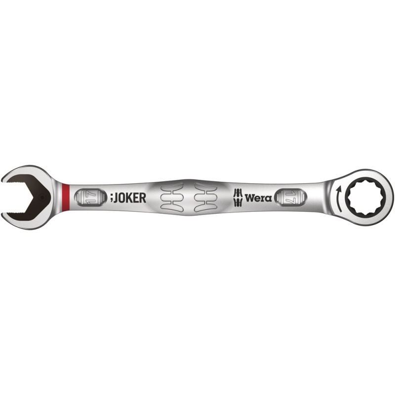 Wera 6000 Joker 17 Joker ratcheting combination wrench 17 mm